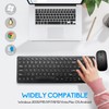 Wireless Keyboard and Mouse Combo, Compact Quiet Wireless Keyboard and