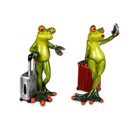 Formano Frog with Case Light Green