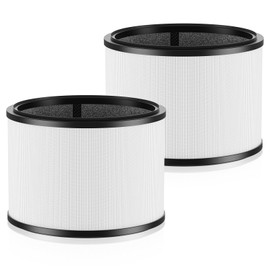 HP01 HP02 HEPA Filter Replacement Compatible with Dyson HP01 HP02 DP01 DP02 Desk Purifiers, Replaces Part # 968125-03, HP02 Filter Fit for Dyson Pure Hot Cool Link Air Purifier 2 Pack, Pet Care Filter