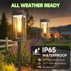 8 Pack Solar Pathway Lights Outdoor,IP65 Waterproof - Bright Solar