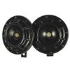 JDMSPEED New Two Black Super Loud Electric Blast Tone Horn