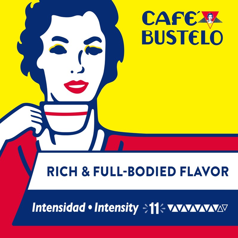 Café Bustelo Aluminum Espresso Capsules, Dark Roast Coffee, Nespresso Original