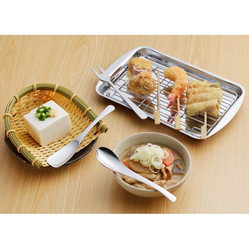 Yoshikawa YJ3254 Astragalus Boiled Spoon, 9.1 x 3.1 x 1.3
