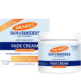 Palmer’s Skin Success Crema Aclarante con Vitamina E y Niacinamida que Ayuda a Reducir las Manchas Oscuras y las Manchas de la Edad, Apto para Todo Tipo de Piel, Dermatológicamente Probada, 125g