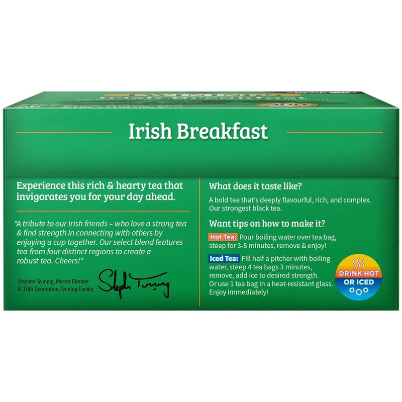 TWINING TEA TEA IRISH BRKFST