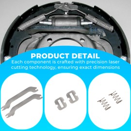 Alpha Rider Parking Brake Spreader Bar and Link Kit Parking Brake Tool for Ford 9" Rear Axle Compatible with 11" Drum Brakes