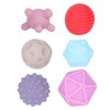 Soft Rubber Building Blocks DIY Infants Toddlers Manual Brain Relief
