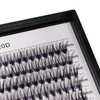 Bodermincer Black Cluster Lashes 240pcs 20D/40D DIY Eyelash Extension D