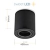 Sweet Led Surface-Mounted Spotlight GU10 Made of Aluminium - Ceiling