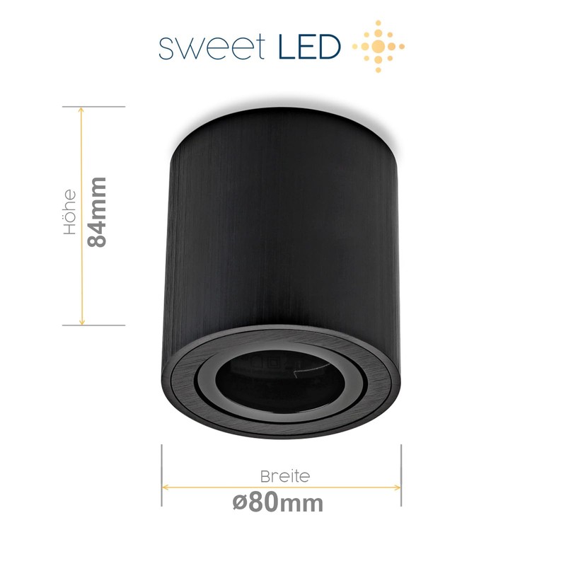 Sweet Led Surface-Mounted Spotlight GU10 Made of Aluminium - Ceiling