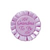 Beistle 60484 Grandma to be Satin Button, 3-1/2-Inch