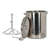 King Kooker 30-Quart Stainless Steel Turkey Pot Package