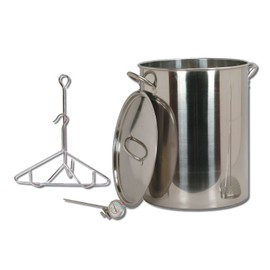 King Kooker 30-Quart Stainless Steel Turkey Pot Package