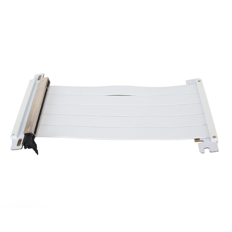 PCIE 4.0 X16 Riser Cable High Speed Flexible Double Sided