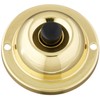 Edwards Signaling 603 Low Voltage Push Button, Solid Brass