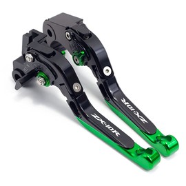 for Kawasaki ZX10R ZX10RR ZX10KRT ZX 10 RR KRT 2016-2020 Adjustable Folding Extendable Handle Brake Clutch Levers Accessories Hand Brake Lever CNC Aluminum (B)
