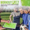 ZPU Soccer Coaching Board, Magnetic Soccer Clipboard for Coaches, Portable