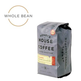 Henry's House Of Coffee | Celebes Dark Organic | Whole Beans 12oz Bag