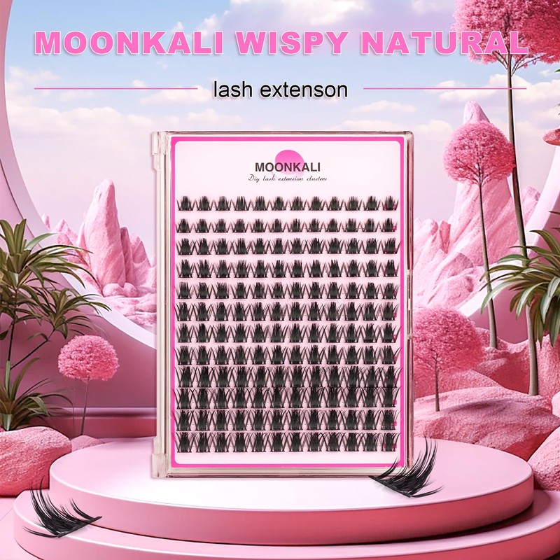 Manga Lash Clusters Wispy Fairy Cluster Eyelash Extensions 10-16MM Eyelash