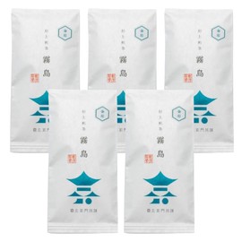 Katagami Sencha Kirishima Gold Seal Kagoshima Tea Leaf Japanese Tea Sencha Green Tea Tea Tea Kagoshima Tea Time Delivery Service (17.6 oz (500 g) (100 g x 5 bags))