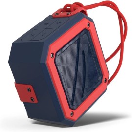 HD Accessory Nautica S100 Portable Bluetooth Wireless Outdoor Speaker - Navy Blue Red