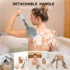 Back Scrubbers for Use in Shower, 21.7” Back Bath Brush