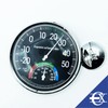 EUROXANTY Analogue Thermometer and Hygrometer Device, Humidity Meter with ABS