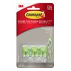 Command Wire Hooks, Small, Glamorous Green, 3-Hooks (17067CLR-GES)