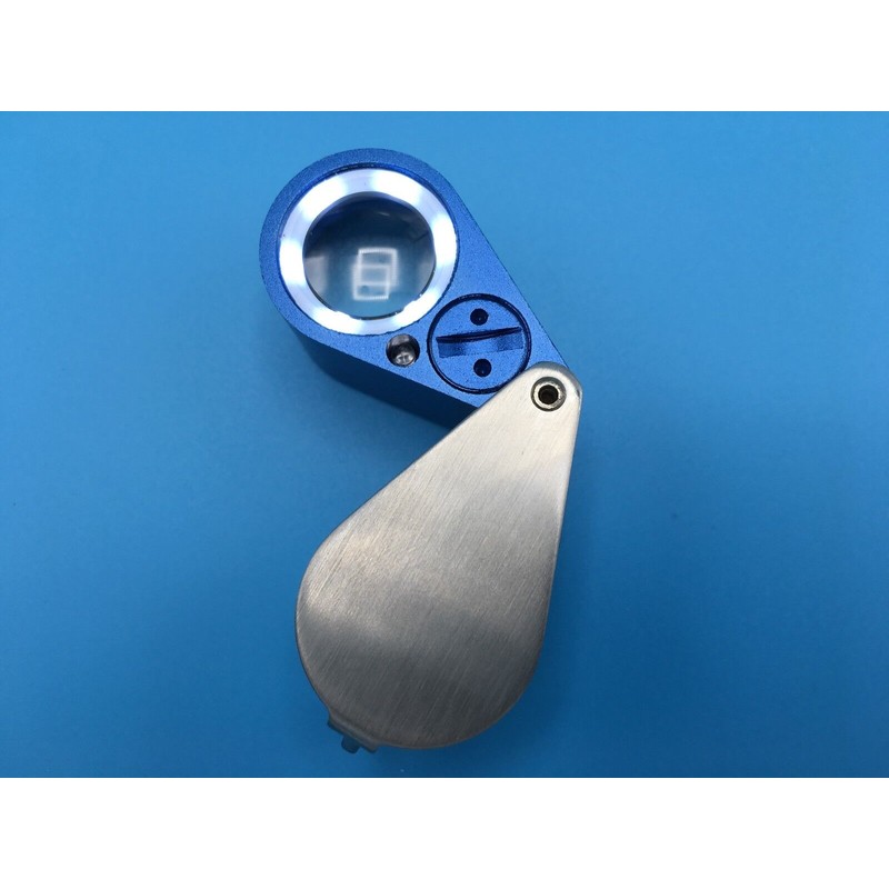 igaging Triplet 10x, 21mm Optical Loupe (LED + UV) by