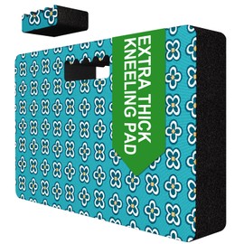 FREEKYROCK Extra Thick Kneeling Pad — Heavy Duty, Extra Large Foam Kneeler Mat for Gardening,Bathing Baby, Workout Supplies,Water & Dirt Resistant, Lightweight, Lake Blue Teal