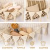 TIDYTEDS Macrame DreamLights Boho Stuffed Animal Storage Net or hammock