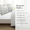 Lush Decor Reyna Ruffle Reversible Oversized 3 Piece Quilt Set,
