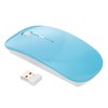 Operitacx 2.4G Ergonomic Flat Wireless Mouse with USB Nano Receiver