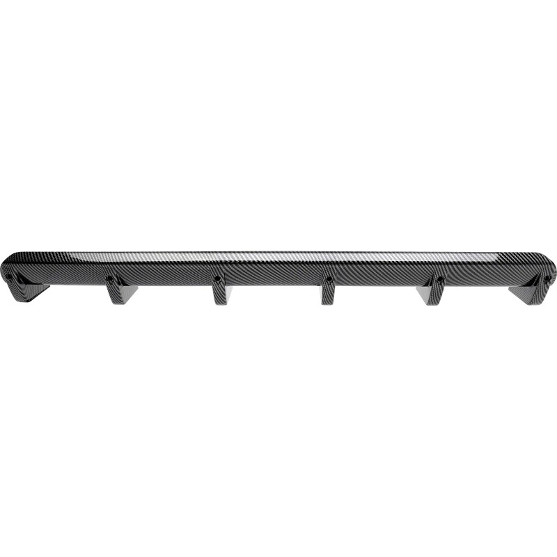 JMTBNO Rear Bumper Diffuser Lip Splitter Shark Fin Carbon For