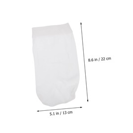 Outanaya 15pcs Pool Skimmer Filter Socks for Above Ground Inground Pools Easy Maintenance Elastic Mesh Nets for Cleaning Sturdy Filtration Convenient Design for Skimmer Basket Use