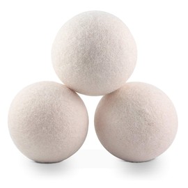 Smart Design 3932142 Dryer Balls, Natural Wool