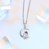 Sister Gifts from Sister, Sterling Silver CZ Necklace for Sisters,