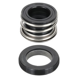 PATIKIL Mechanical Seal Kit, 2 Pcs 22mm Gas Water Pumps Replace Rubber Mechanical Shaft Seal Replacement Kit