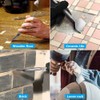 2PCS SDS Plus Chisel Tile Chisel Bits, Bent Concrete Tile