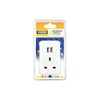 STATUS UK to EU Plug |3 Pin to 2 Pin
