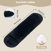 RoamReady Rounded Corners Seat Belt Pillow for Post Heart Surgery