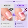 2 Pack 2-in-1 Ceramic Cuticle Oil Pusher Pen for Nail