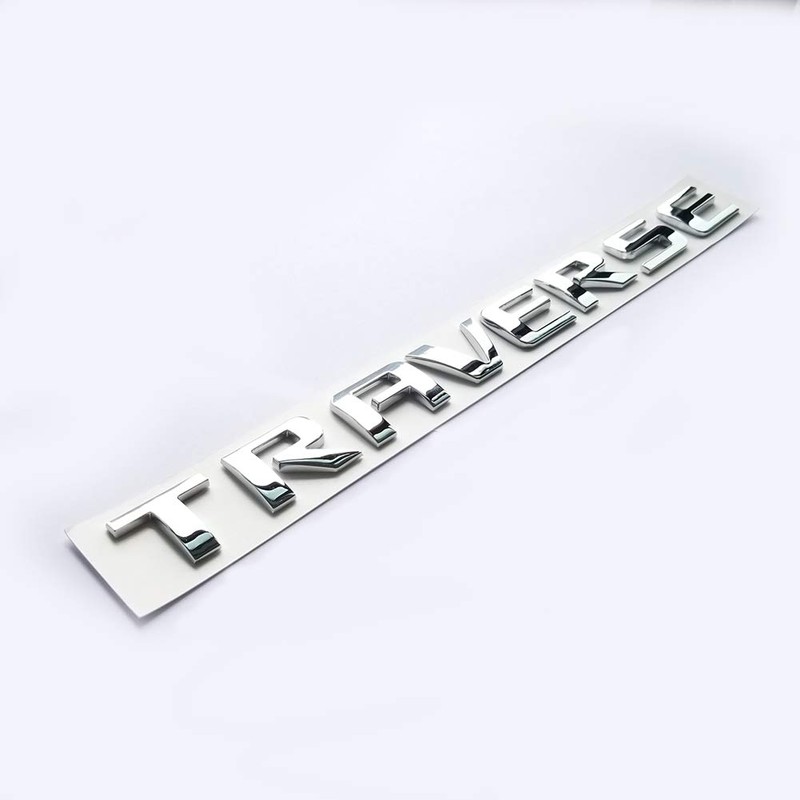 1x OEM Traverse Emblem Nameplate Letters 3D Logo Badge Compatible