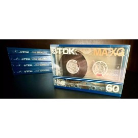 TDK MA-XG 60 Metal Type IV Cassette Tape Brand New Sealed
