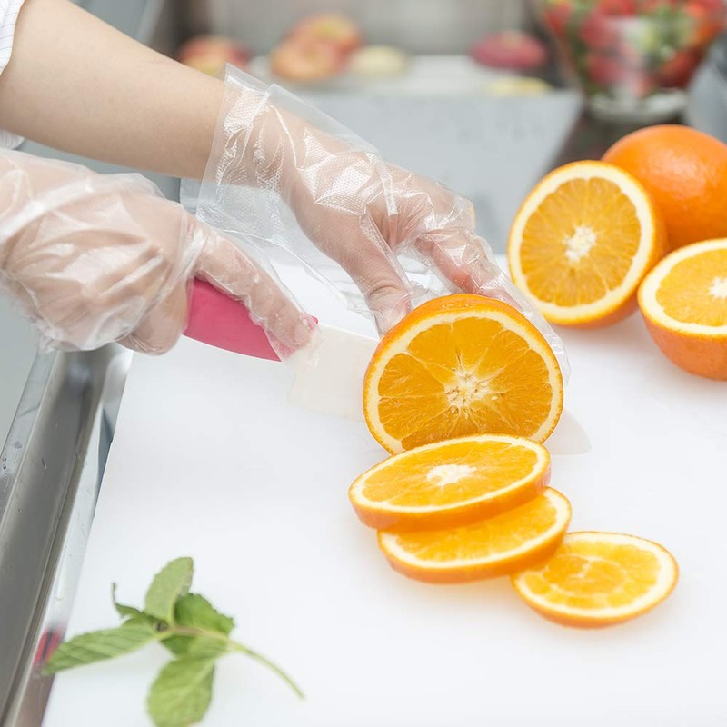 Pac-Dent Armor Disposable Protective Gloves, Clear Plastic, Multi-Use, 500 pcs/Box