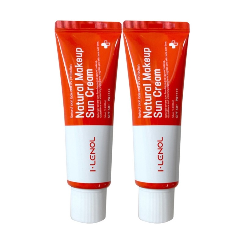 Irenol Bare Face Cream 2.0 50ml (SPF50+) 2 Pieces /
