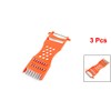 uxcell Metal Scraper Fruit Grater Slicer Vegetable Peeler 3 Pcs