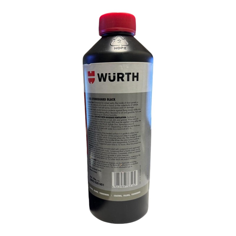 AquaNation Listing For Wurth SKS Stone Guard Black - Sound-Damping