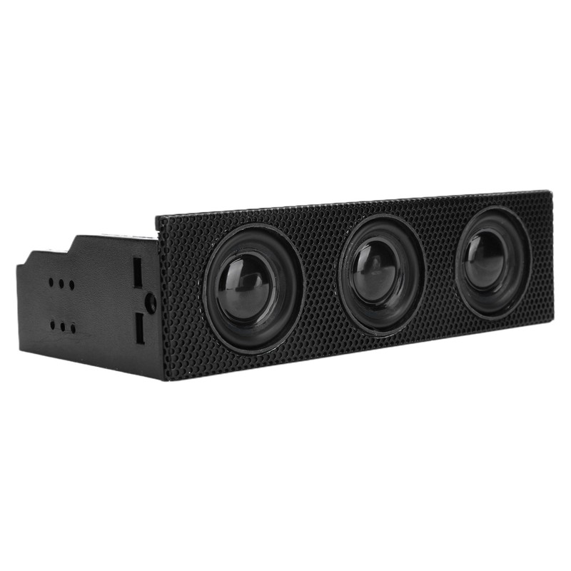 PC Front Panel Speaker Stereo Surround Computer Case Builtin Mic
