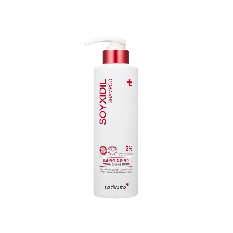 MEDICUBE Soyxidil Shampoo, Shampoo Coreano para Cuero Cabelludo y Cabello